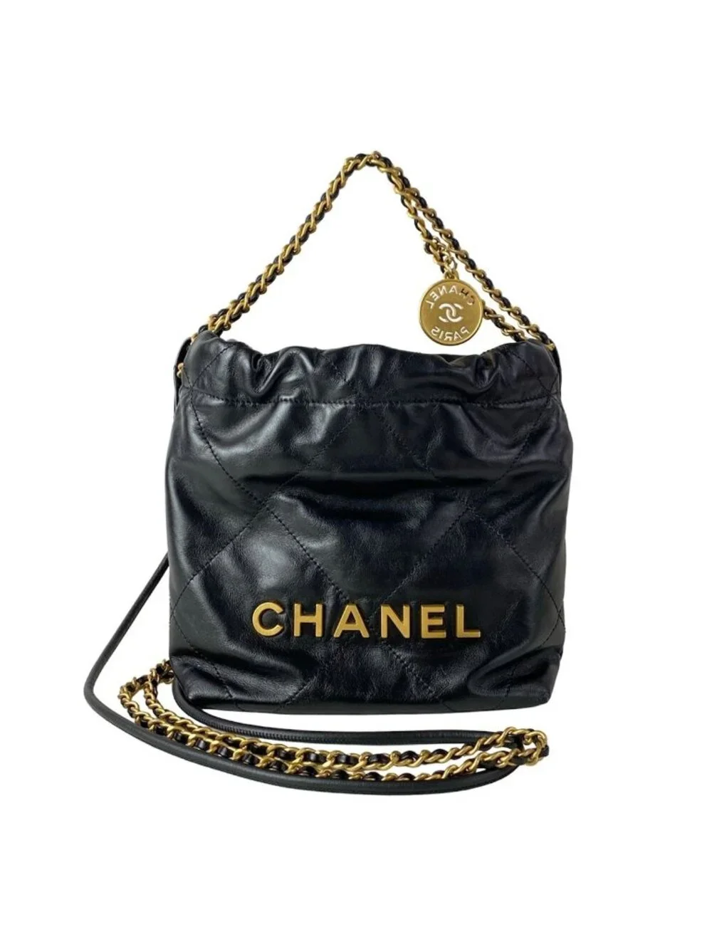 Chanel Handbag 22 Mini Black